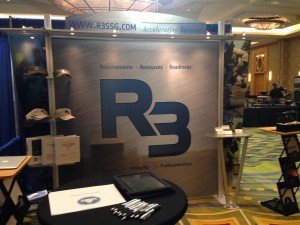 R3 booth at 2015 GESE2